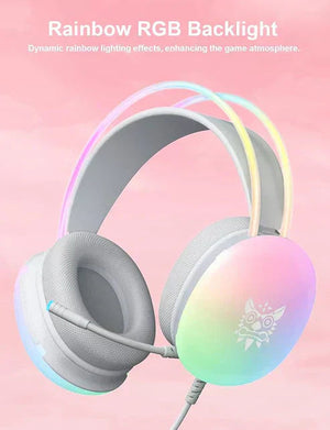 Rainbow Gaming Headphones Emira Mart