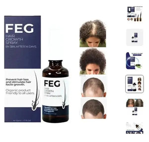 FEG™ Hair Spary - Hair Growth Solution 50ml Emira Mart