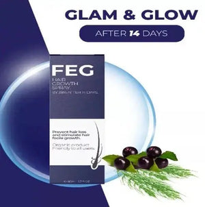 FEG™ Hair Spary - Hair Growth Solution 50ml Emira Mart