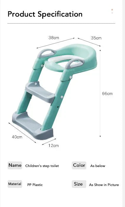 Adjustable Soft Toilet Ladder Emira Mart